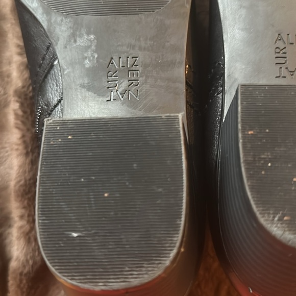 NATURALIZER Zarie Black Leather Bootie Sz 10 - Picture 10 of 13